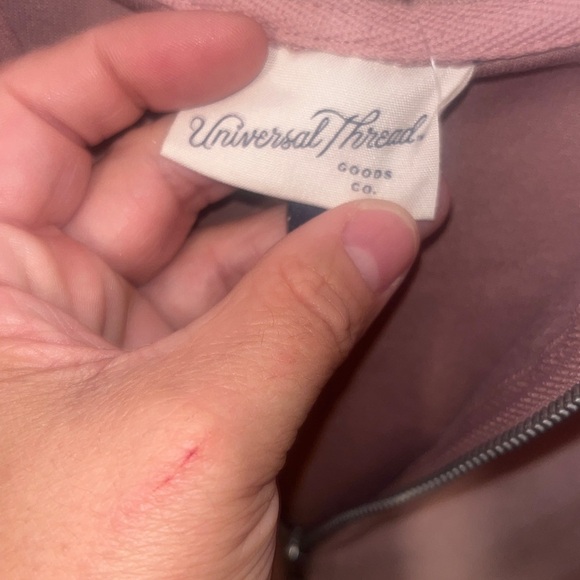Universal Thread Blush Zip-Up Hoodie - Picture 4 of 5